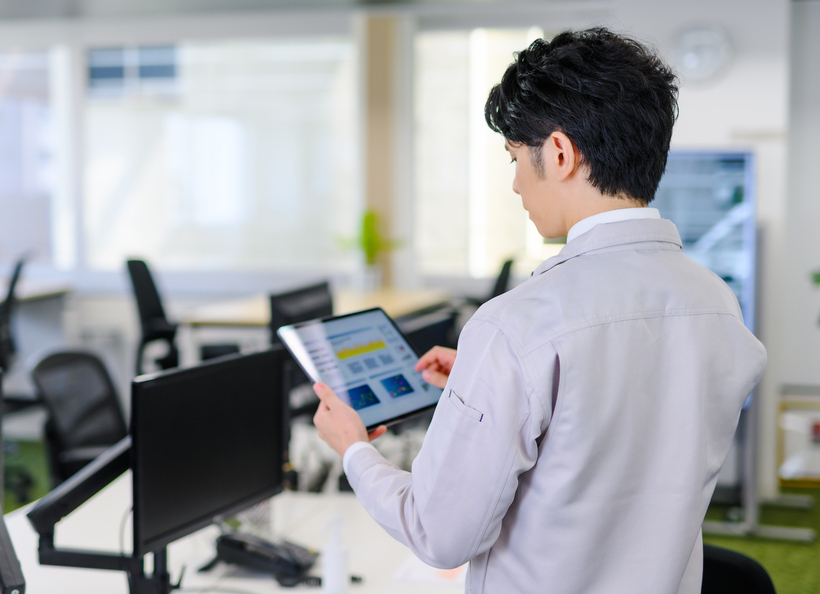 仕事風景の画像