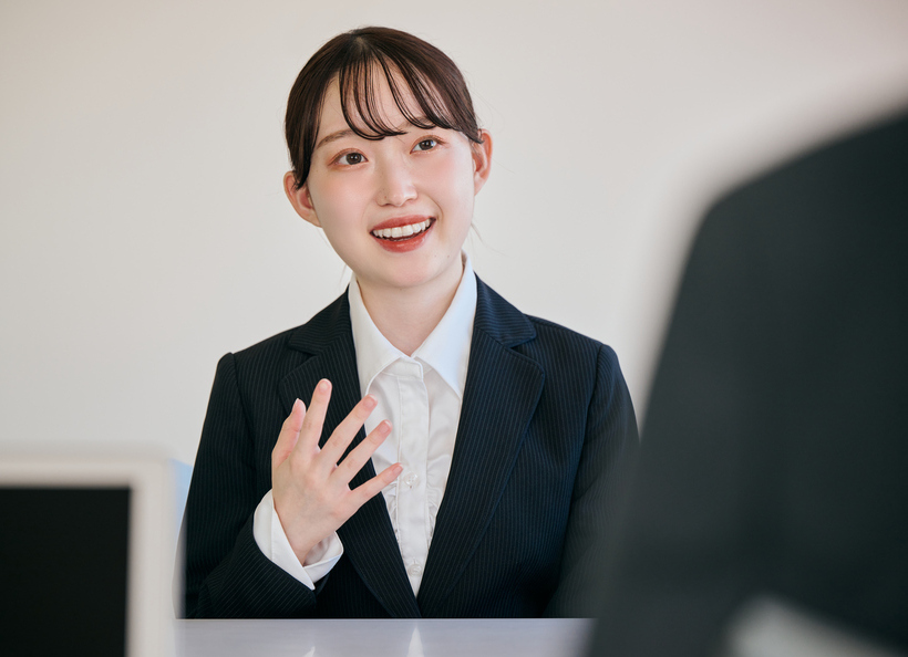 面接の画像