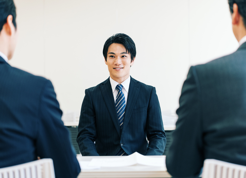 面接の画像