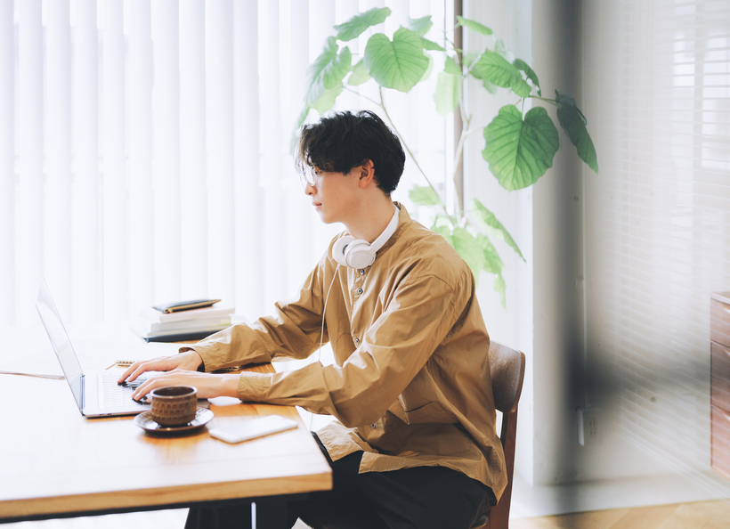 テレワークの画像