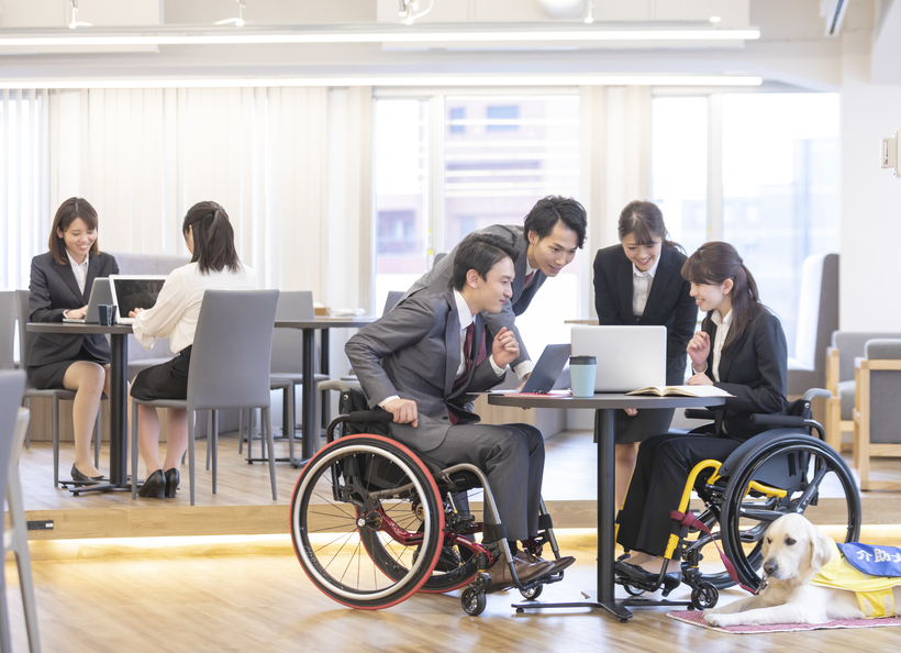 ビジネスシーンの画像