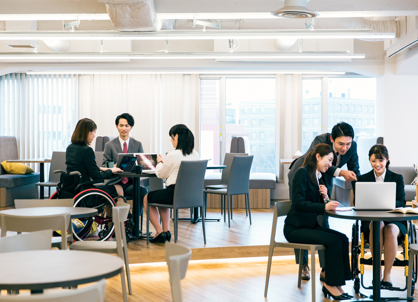 ビジネスシーンの画像