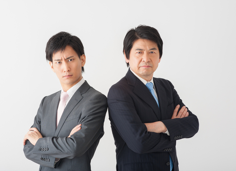 スーツの男性の画像