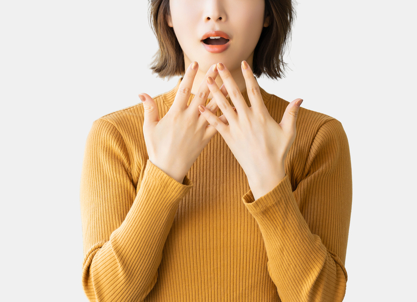 焦っている画像