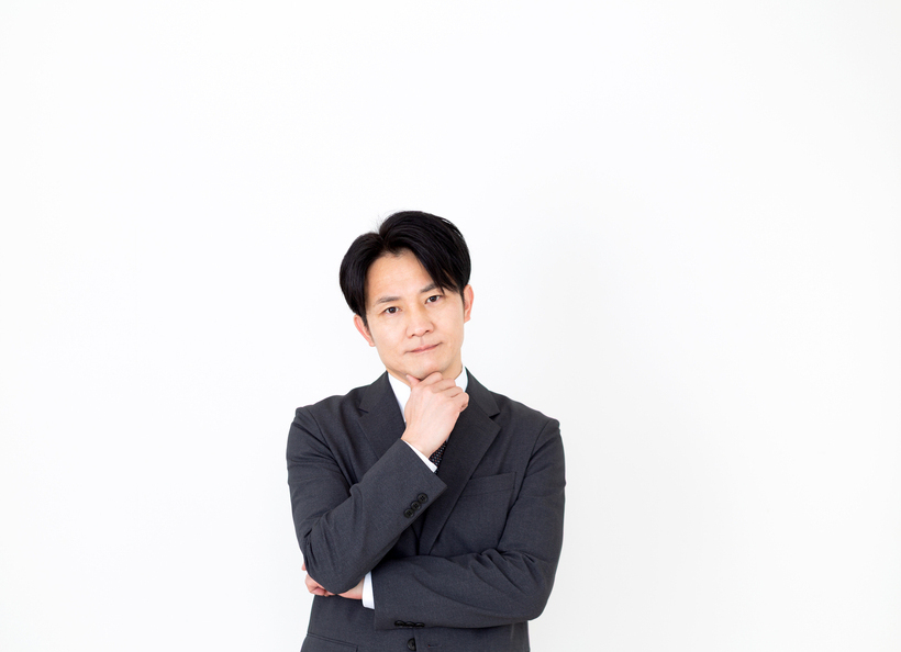 スーツの男性の画像