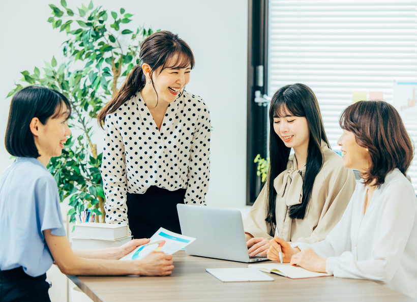 会議をしている画像